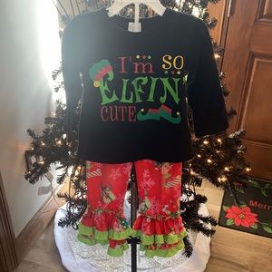Christmas outfit, small toddler